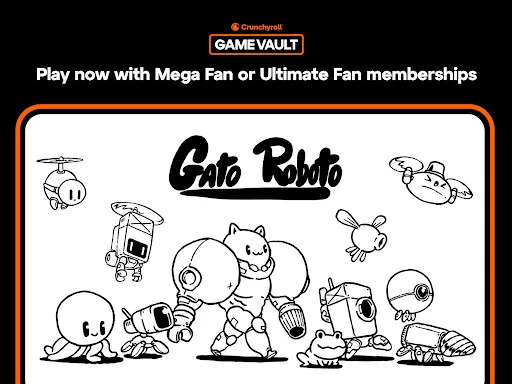 Crunchyroll: Gato Roboto взлом скриншот 7