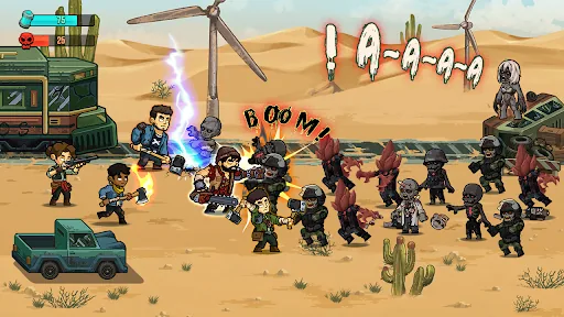 Zombie Warfare: по вселенной мод меню скриншот 3