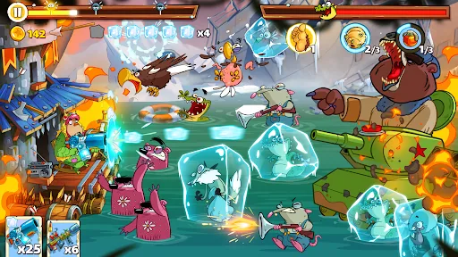 Swamp Attack 2 взлом скриншот 2