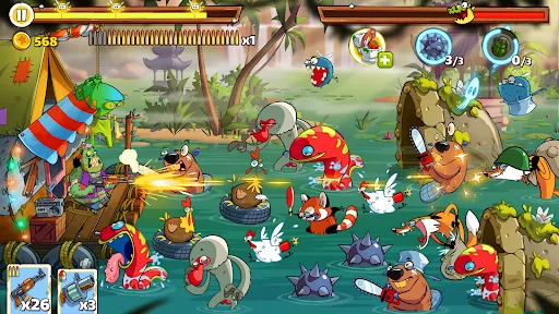 Swamp Attack 2 мод меню скриншот 3