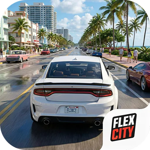 Flex City: Online RP Car Game мод