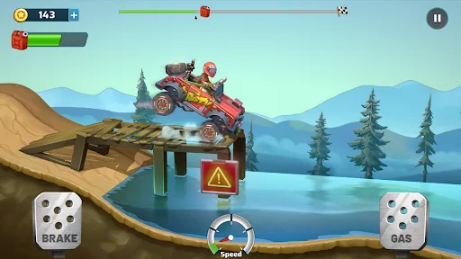 Mountain Climb Racer апк скриншот 5