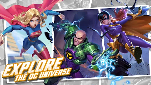 DC Worlds Collide Strategy RPG мод меню скриншот 3