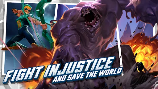 DC Worlds Collide Strategy RPG скачать скриншот 4